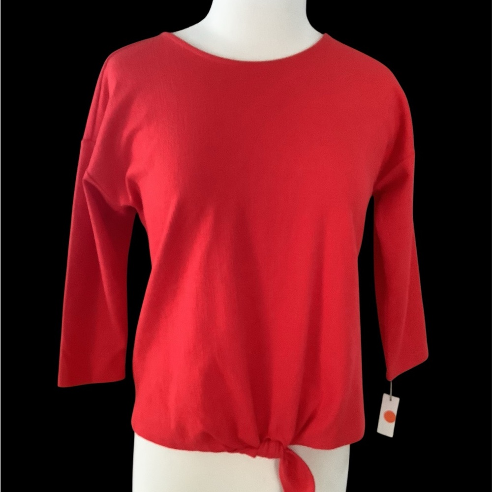 BNWT Talbots Vibrant Red Top